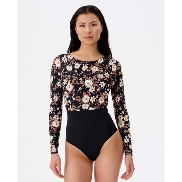 NWT Rip Curl Surf Sunset Haze Long Sleeve One Piece Swimsuit - Picture 2 of 10